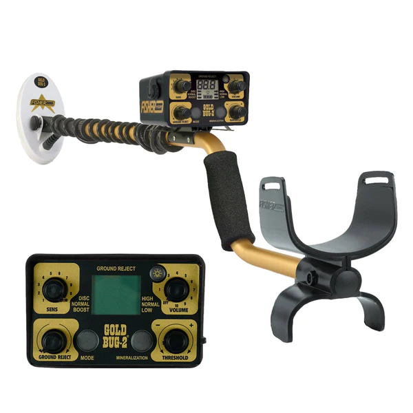 جهاز كشف الذهب فيشر Gold Bug 2 مع قرص بحث تونس