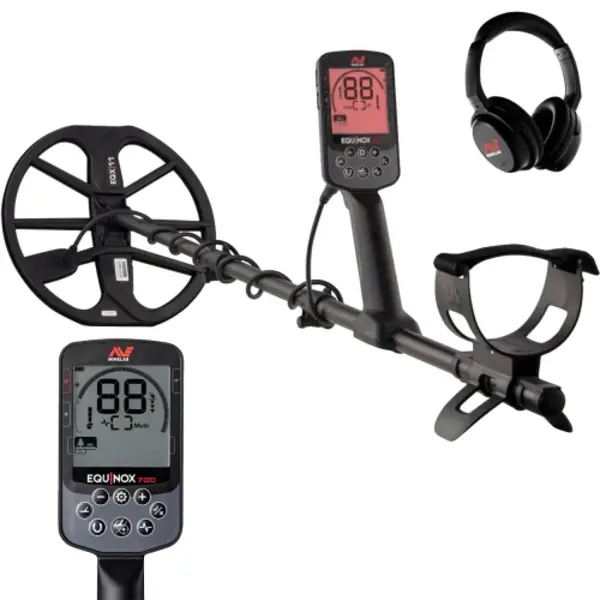 جهاز كشف المعادن Minelab Equinox 700 الأفضل للبحث تحت الماء وعلى الشاطئ